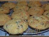 Cookies au chocolat et fruits secs