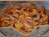 Flognarde aux nectarines