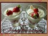 Fromage blanc aux fraises