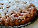 Gâteau aux fraises et à la ricotta