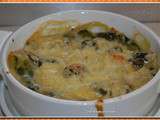 Gratin de bettes et escargots