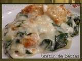 Gratin de bettes