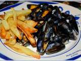 Moules marinières et frites