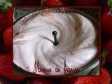 Mousse de fraises