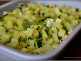 Petite salade de courgettes