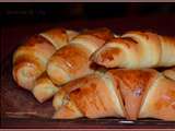 Petits croissants briochés