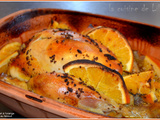 Poulet à l'orange et au fenouil