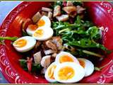 Salade de pissenlits aux lardons