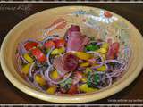 Salade estivale aux lentilles