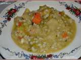 Soupe paysanne aux légumes et orge perlée