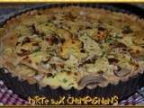 Tarte aux champignons