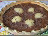 Tarte poire-chocolat