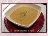 Velouté de panais aux cèpes