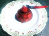 Aspic de fraises