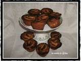 Muffins aux pommes et au chocolat blanc