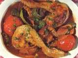 Poulet basquaise