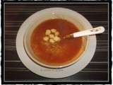 Soupe de riz à la tomate