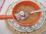 Soupe paysanne aux saveurs de basilic