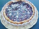 Tarte aux fraises et chocolat