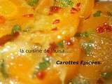 Carottes épicées