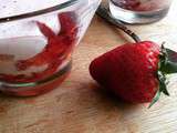 Mousse de fraises