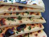 Naans au fromage