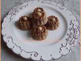 Petits cakes chocolat-noisettes