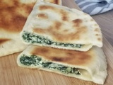 Gözleme aux épinards et Ricotta (crêpe turque)