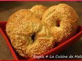 Bagels (pains typiques des Etats-Unis)