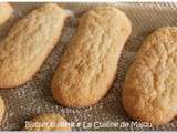 Biscuits cuillères maisons, simples et trop bons