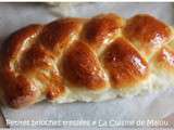 Brioche tressée moelleuse à souhait