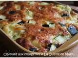 Clafoutis aux courgettes, un repas léger sans complexe