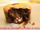 Coulant au chocolat (mi-cuit au chocolat)