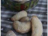 Dans la catégorie biscuits de noël (bredele), je demande les vanille kipferl