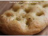 Focaccia ou fougasse, le sud dans nos cuisines ! (map, thermomix)