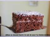 Gâteau au chocolat fourré à la noix de coco