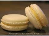 Macaron à la vanille