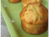 Muffins au lindor chocolat noir et blanc