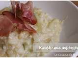 Risotto aux asperges et jambon sec