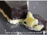 Tarte au chocolat, c'est fort en chocolat