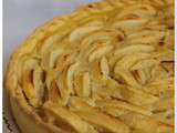 Tarte aux pommes en forme de rose (apple pie)