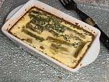 Clafoutis d'asperges vertes