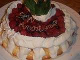 Gateau aux fruits rouges