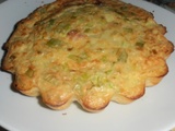 Quiche de poireaux sans pâte