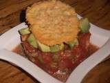 Tartare de tomates et d'avocat