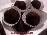 Truffes chocolat/marron