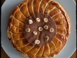 Galette des rois chocolat noisettes