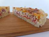 Quiche lardons-tomates-oignons