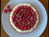 Tarte aux framboises