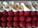 Tarte aux framboises